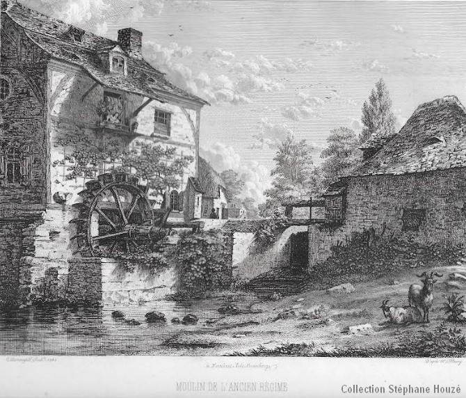 Ferrière la Petite, ancien moulin.